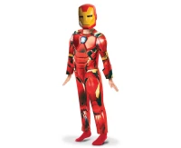 Includes: Iron Man padded jumpsuit with mask